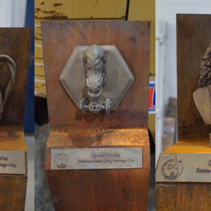 Heritage trail markers