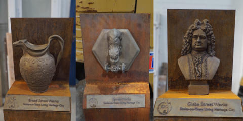 Heritage trail markers