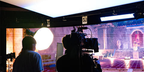 Virtual Production Studio at Staffordshire University